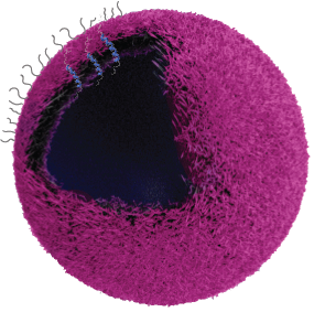 Lipid nanoparticles for "smart" drug delivery: Image modified and adapted from Rideau, E. et al. Chem. Soc. Rev. (2018) 47, 8572-8610. 