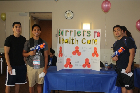 UCM students learn about Valley Fever by shooting down barriers to healthcare